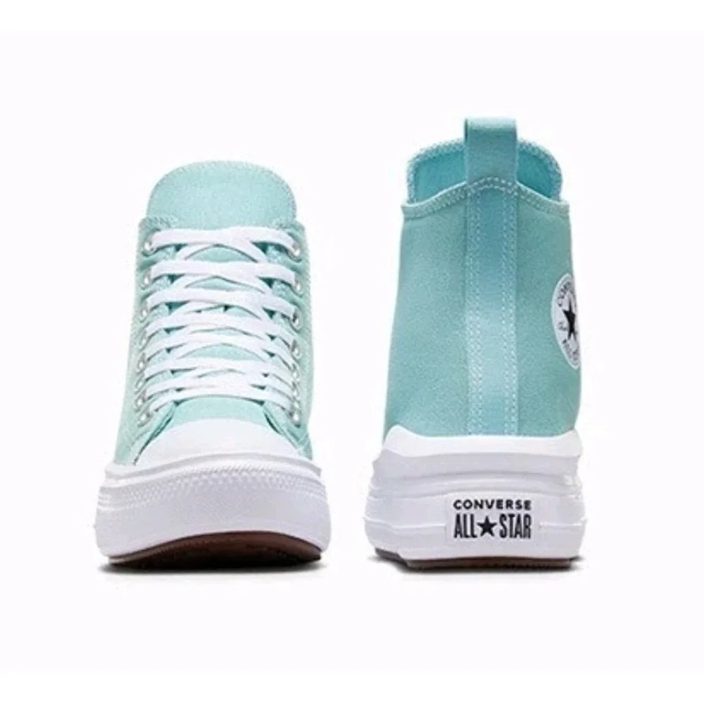 Converse Chuck Taylor All Star Move Vernal Blue Shoes Sz 6‎ Kids A10703C NIB